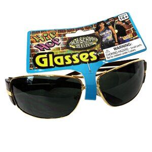 HIP HOP 80's Style SunGlasses Forum Novelties NWT NOS Y2K